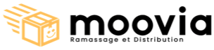 Moovia, ramassage et distribution